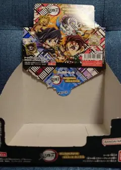 鬼滅の刃　シール　ウエハース　其ノ十四　箱のみ