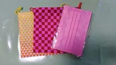 鬼滅の刃風　巾着　おまけのマスク