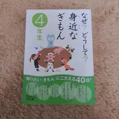なぜ？どうして？身近なぎもん 4年生