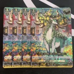 ヴァンガード 樹角獣 ズラトロク sp 4枚 ストイケイア トリガー sp