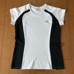 adidas Clima LITE ホワイト/ブラック Tシャツ