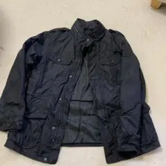 黒　UNIQLO 軽量カジュアルジャケット