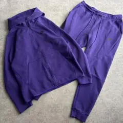 極美品■NIKE ナイキ【L】テックフリース セットアップ パープル 希少カラー
