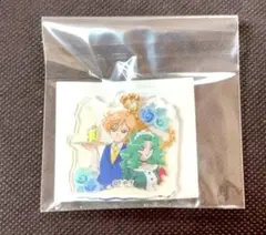 セーラームーンカフェ2017 アクリルキーホルダー　はるか＆みちる　ウラネプ