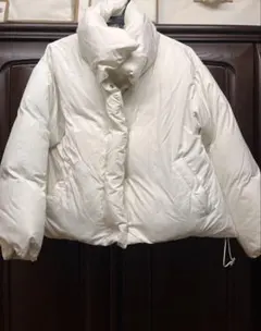 SLY RIBBON GATHER PUFFER JK オフホワイト F - メルカリ