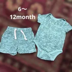 美品　baby GAP ロンパースとパンツセット 6-12ヶ月