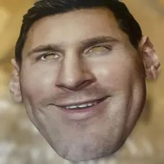 メッシお面