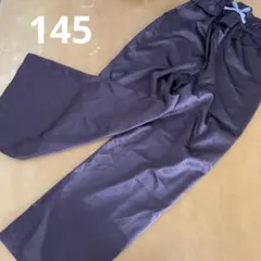 新品未使用　グリーンレーベルリラクシング　サテンロングパンツ　145サイズ