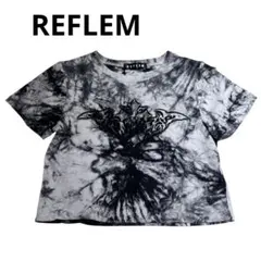 レフレム/クロップド 半袖Tシャツ/タイダイ/クロスモチーフのサムネイル