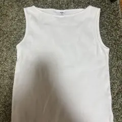 ユニクロ　UNIQLO リブタンクトップ