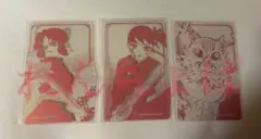 鬼滅の刃　箔カードコレクション　ジャンプ　JUMP しのぶ　カナヲ　伊之助