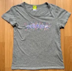 adidas レディース Tシャツ Mサイズ used グレーのサムネイル
