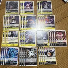 ②黒黄モリア　スリラーバーク海賊団　蒼海の七傑　デッキパーツ　ワンピースカード