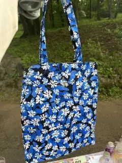 J*1様 LANVIN en Bleu 花柄 トートバッグ エコバッグのサムネイル