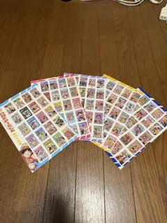 週刊少年ジャンプ　ONE PIECE キャラクターシールセット