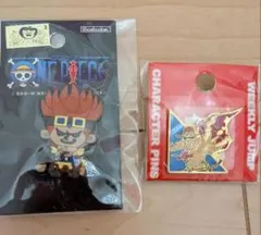ONE PIECE ピンバッジ　エース　ユースタス•キッド　2個セット　ピンズ