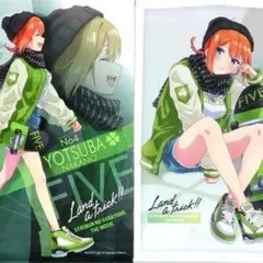 きゃらっとくじ 映画 五等分の花嫁  D賞 中野四葉 B2タペストリー