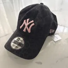 ニューエラ 9TWENTY レオパード ニューヨークヤンキース S/M ヒョウ柄
