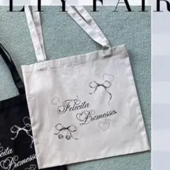 evelyn ノベルティ トートバッグ グレー