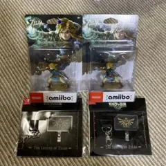 ゼルダの伝説　ティアーズオブザキングダム　amiibo 限定ストラップセット