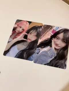 IVE Be Alright イソ　リズ トレカ 2枚