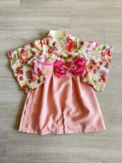 SWEET MOMMY 袴ロンパース　女の子　80