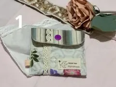 ハンドメイドポーチ 2点セット