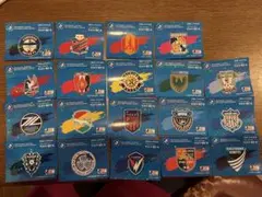 サントリー生ビール　Ｊリーグ　ステッカー　 ローソンバージョン【19枚】