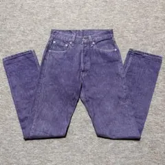 Levi's 501 バイオレット 紫 先染め カラーデニム 美品 USA製