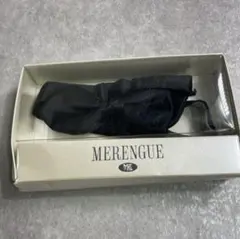 MERENGUE SOCIAL ブラック 蝶ネクタイ ボウタイ　新郎　結婚式　黒