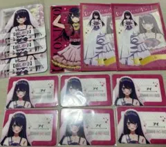 ワンピース 麦わらストア 特典 チョコレート風ステッカー 9枚セット
