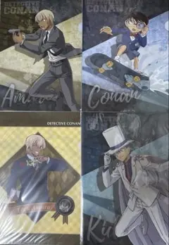 名探偵コナン　A4クリアファイル 4種類