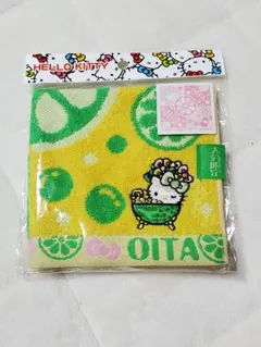 大分限定 ハローキティ カボス ミニタオル