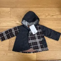 未使用品　grisflanelle AcanB フード付きカーディガンのサムネイル