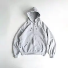 Lee SPORT 90s Blank Zip-up Hoodie Gray