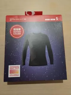 新品 UNIQLO ヒートテック ウルトラウォーム クルーネックT S