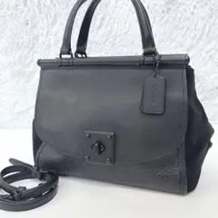 美品✨COACH コーチ ドリフター キャリオール 2WAYショルダーバッグ 黒