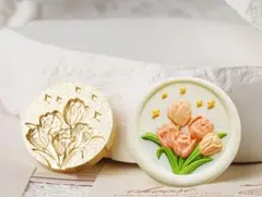 シーリングスタンプ ヘッド サンド 3D チューリップ f4254