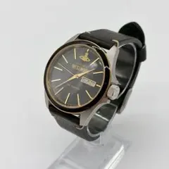 稼働 ヴィヴィアンウエストウッド VV063BKBK タイムマシン メンズ腕時計