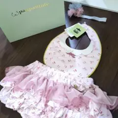 pampanitu ピンクフリルスカートセット