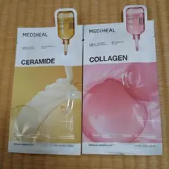 MEDIHEAL セラミド・コラーゲン シートマスク 2枚セット