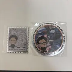 HONEST TOWN アルミマグネット