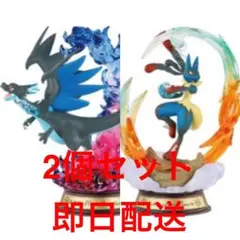 ゆらめくポケモンのひととき　メガリザードンX　メガルカリオ