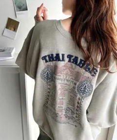 みゆ様専用　新品　クラシカルエルフ　JAVAコラボ　刺繍トレーナー　グレー