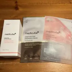 medicube メディキューブ PDRNピンクペプチドセラムフェイスマスク2点のサムネイル