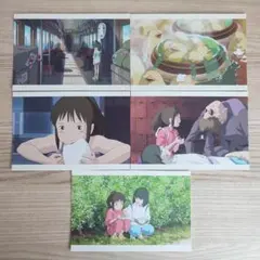 千と千尋の神隠し　ポストカード 5セット　ジブリ 4