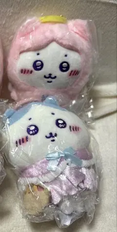 ちいかわ　てんしとあくま マスコット てんしなハチワレ　セット