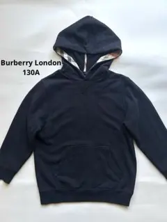 Burberry London 130Aキッズ パーカー ネイビー ノバチェック