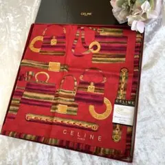 ♡2/8迄1500円割引♡新品　セリーヌ　ハンカチーフ　プチスカーフバンダナ