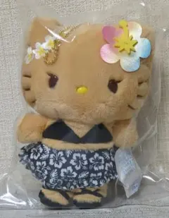 日焼けキティ　マスコットキーホルダー